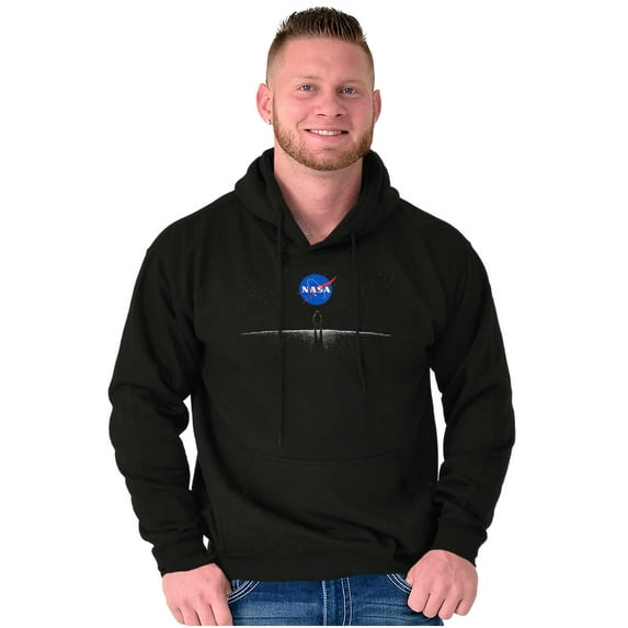 NASA Meatball Logo Outer Space Planet Hoodie Sweatshirt Women Men Brisco Brands S