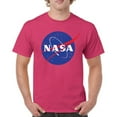 thumbnail image 1 of NASA Meatball Logo T-shirt Iconic American Astronaut Space Souvenir Men's Tee, 1 of 7