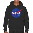 thumbnail image 1 of NASA Meatball Logo Unisex Hoodie Iconic American Astronaut Space Souvenir, 1 of 7