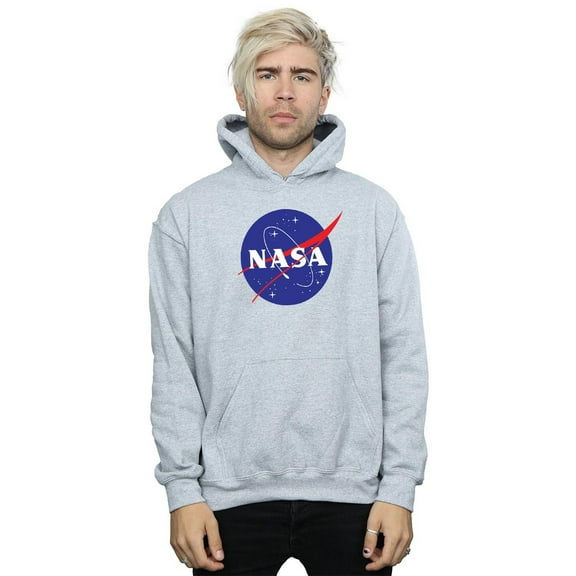 NASA Mens Classic Insignia Logo Hoodie