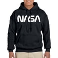 thumbnail image 1 of NASA Mens' Space Fashion Logo Pocket Sweatshirt Hoodie Pullover, 1 of 5
