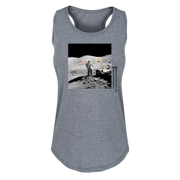 NASA - Moon Landing - Women's Racerback Tank Top