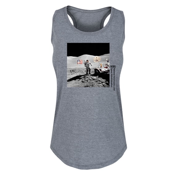 NASA - Moon Landing - Women's Racerback Tank Top