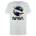 thumbnail image 1 of NASA NASA Science Spacecraft Let's Find Adventure Men Athletic Heather T-Shirt, Male Medium, 1 of 4