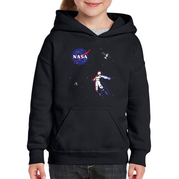 NASA Nasa 3D Astronaut Hoodie Juniors -NASA Designs,  x-Large