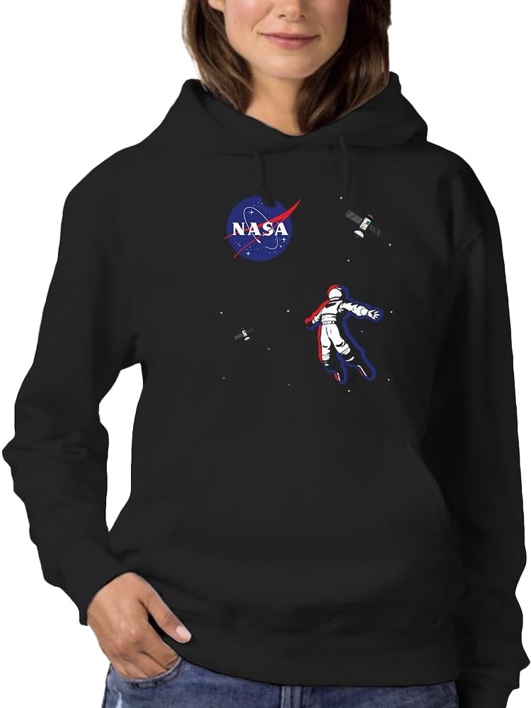 NASA Nasa 3D Astronaut Hoodie Women -NASA Designs, Female 4X-Large ...