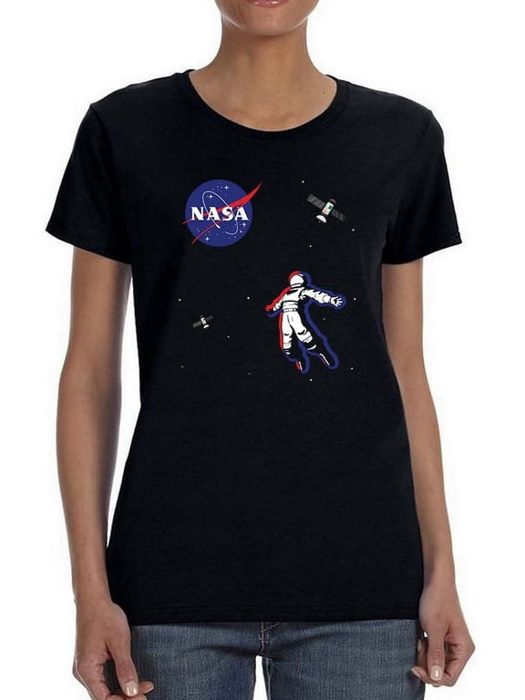 3D Astronaut Shaped T-Shirt Women -NASA Designs, Female Large
