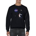 thumbnail image 1 of NASA Nasa 3D Astronaut Sweatshirt Men -NASA Designs, Male 5X-Large, 1 of 4