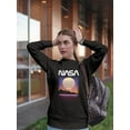thumbnail image 1 of NASA Nasa 80S Style Sweatshirt Women -NASA Designs, Female XX-Large, 1 of 4