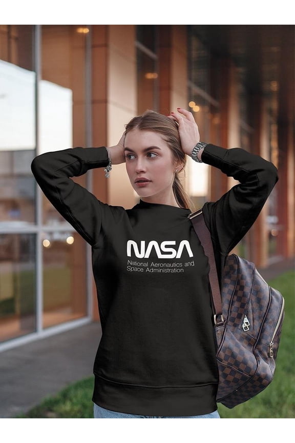 Acronym Definition Sweatshirt Women -NASA Designs, Female XX-Large