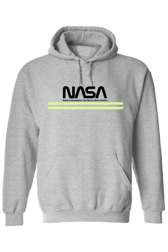 Acronym Graphic Hoodie Men -NASA Designs, Male x-Large