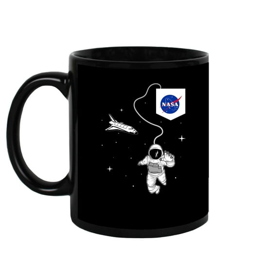 NASA Nasa Astronaut And Ship Mug Unisex's -NASA Designs