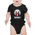 thumbnail image 1 of NASA Nasa Astronaut Duo Over Moon Bodysuit Infant -NASA Designs,  24 Months, 1 of 4