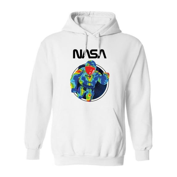 NASA Nasa Astronaut Hoodie Men -NASA Designs, Male 3X-Large