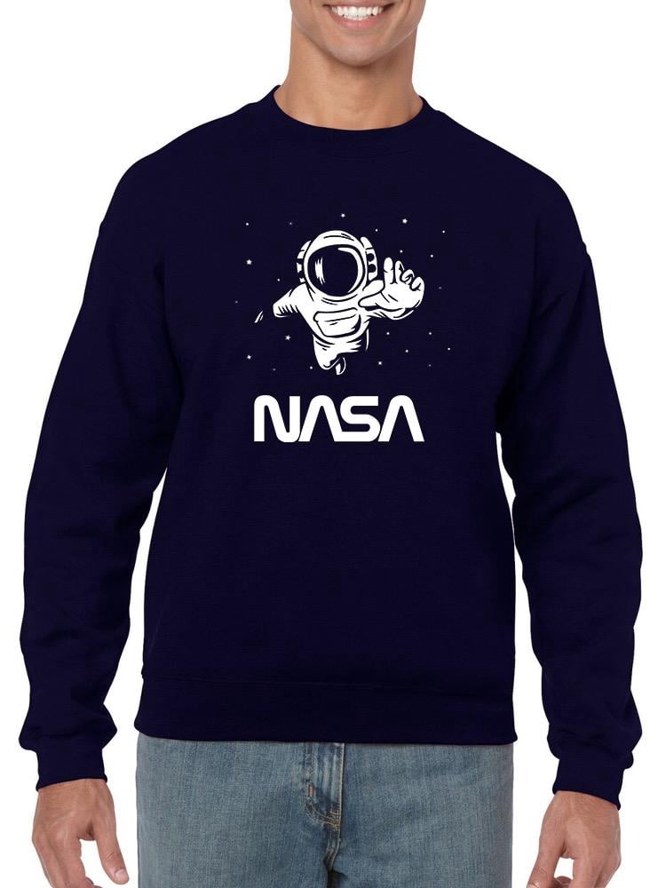 NASA Nasa Astronaut Reaching Camera Sweatshirt Men -NASA Designs, Male ...