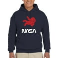 thumbnail image 1 of NASA Nasa Astronaut Silhouette Hoodie Men -NASA Designs, Male Small, 1 of 4