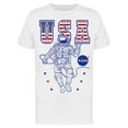 thumbnail image 1 of NASA Nasa Astronaut Usa Men T-Shirt, Male x-Large, 1 of 4