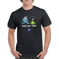 thumbnail image 1 of NASA Nasa Astronaut W Pet Alien T-Shirt Men -NASA Designs, Male x-Large, 1 of 4