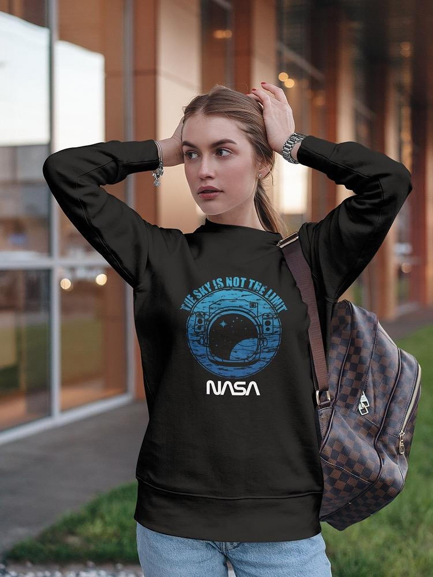NASA Nasa Classic Logo Design Sweatshirt Women NASA Designs Female 3X Large Walmart