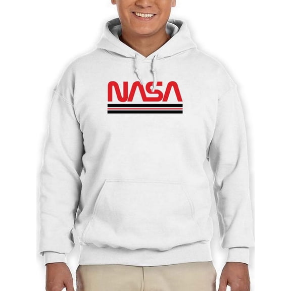 NASA Nasa Classic Banner Hoodie Men -NASA Designs, Male x-Large
