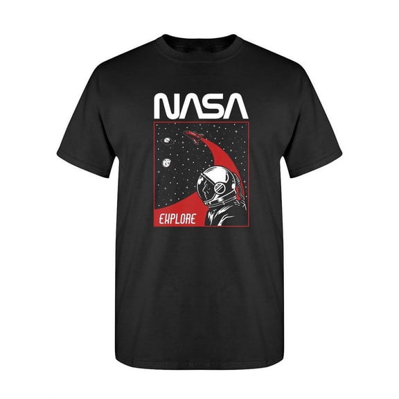 NASA Nasa Explore T-Shirt Men -NASA Designs, Male XX-Large