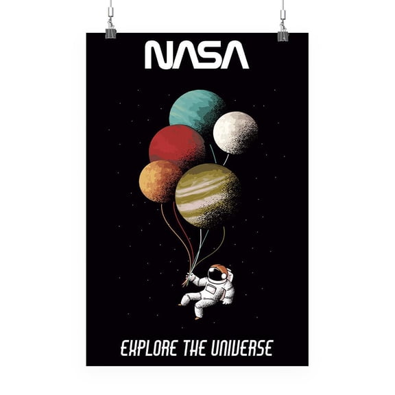 NASA Nasa Explore The Universe Poster - NASA Designs,