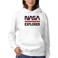 thumbnail image 1 of NASA Nasa Explorer Banner Hoodie Women -NASA Designs, Female Small, 1 of 4