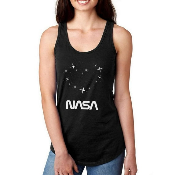 NASA Nasa Heart Galaxy Racerback Tank Women -NASA Designs, Female x-Large