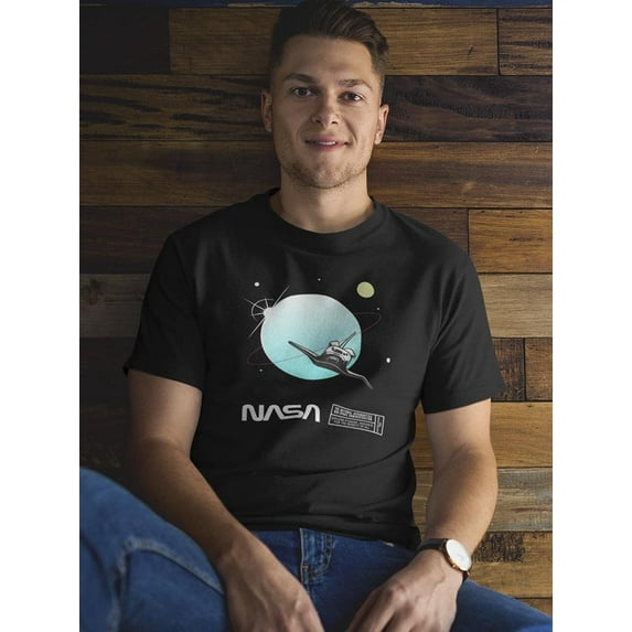 NASA Nasa In The Space Men T-Shirt, Male 3X-Large