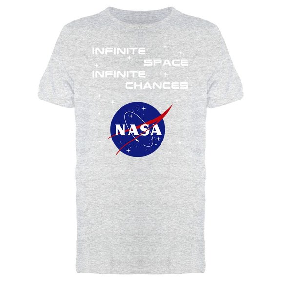 NASA Nasa Infinite Chances T-Shirt Men -NASA Designs, Male Medium