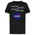thumbnail image 1 of NASA Nasa Infinite Space T-Shirt Men -NASA Designs, Male Medium, 1 of 4