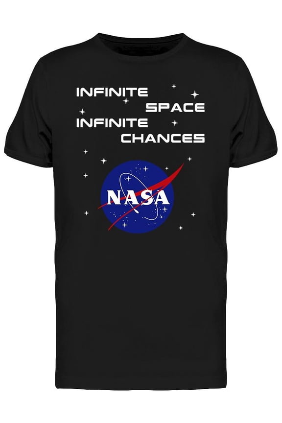 Infinite Space T-Shirt Men -NASA Designs, Male x-Large