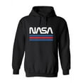 thumbnail image 1 of NASA Nasa Logo And Stripes Hoodie Men -NASA Designs, Male x-Large, 1 of 4