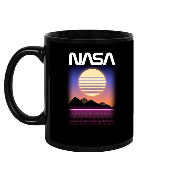 NASA Nasa Neon Landscape Mug Unisex's -NASA Designs