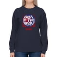 thumbnail image 1 of NASA Nasa Out Of This World Sweatshirt Women -NASA Designs, Female Large, 1 of 4