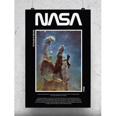 NASA Nasa Pillars Of Creation Poster - NASA Designs,