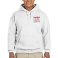 thumbnail image 1 of NASA Nasa Red  W Text Hoodie Men -NASA Designs, Male Medium, 1 of 4