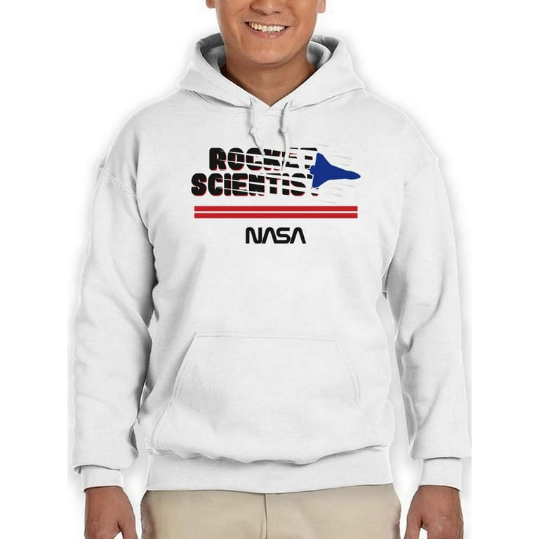 NASA Nasa Rocket Scientist Banner Hoodie Men NASA Designs Male x