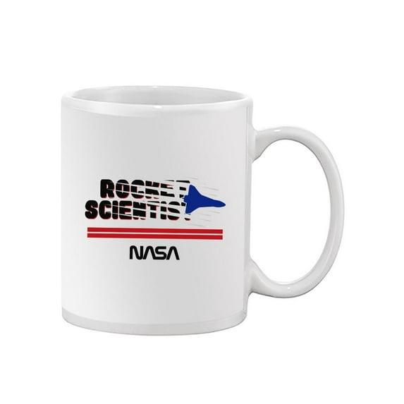 NASA Nasa Rocket Scientist Banner Mug - NASA Designs,
