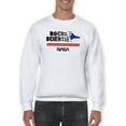 thumbnail image 1 of NASA Nasa Rocket Scientist Banner Sweatshirt Men -NASA Designs, Male XX-Large, 1 of 4