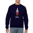 thumbnail image 1 of NASA Nasa Shuttle Color Shadows Sweatshirt Men -NASA Designs, Male XX-Large, 1 of 4