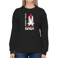 thumbnail image 1 of NASA Nasa Shuttle Explore Sweatshirt Women -NASA Designs, Female 4X-Large, 1 of 4