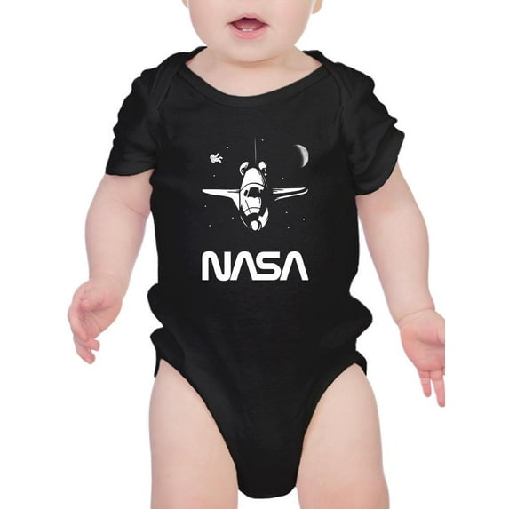 NASA Nasa Shuttle In Space Bodysuit Infant -NASA Designs, 12 Months