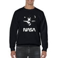 thumbnail image 1 of NASA Nasa Shuttle In Space Sweatshirt Men -NASA Designs, Male Medium, 1 of 4