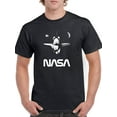 thumbnail image 1 of NASA Nasa Shuttle In Space T-Shirt Men -NASA Designs, Male 5X-Large, 1 of 4