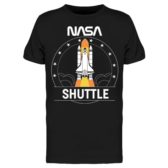NASA Nasa Shuttle Men T-Shirt, Male x-Large