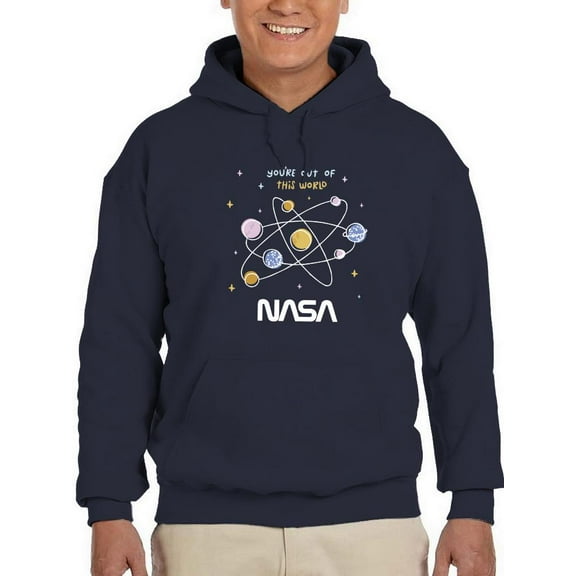 NASA Nasa Solar System Kiddie Hoodie Men -NASA Designs, Male Small