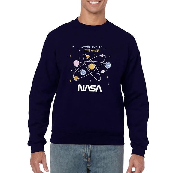 NASA Nasa Solar System Kiddie Sweatshirt Men -NASA Designs, Male x-Large