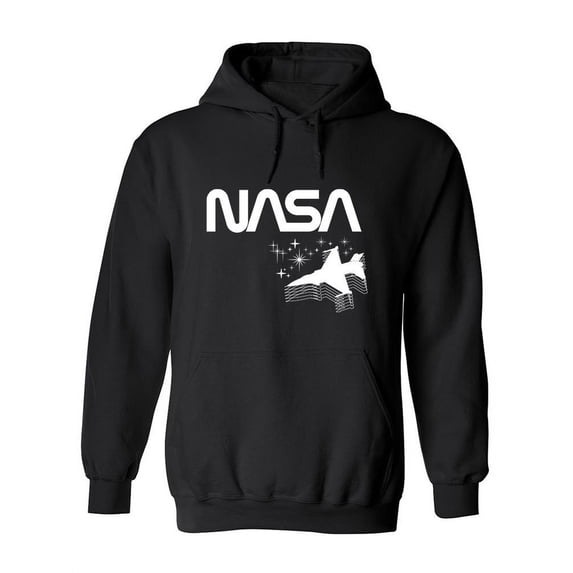 NASA Nasa Space And Stars Design Hoodie Women -NASA Designs, Female x-Large