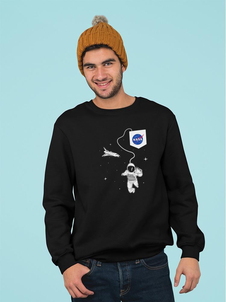 NASA Nasa Space And Stars Sweatshirt Men -NASA Designs, Male Large ...